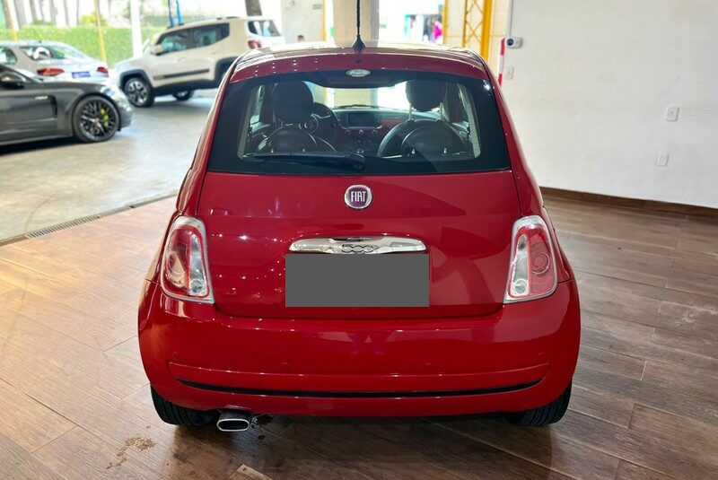 FIAT 500 1.4 CULT 8V FLEX 2P MANUAL ANO 2014 COR VERMELHO